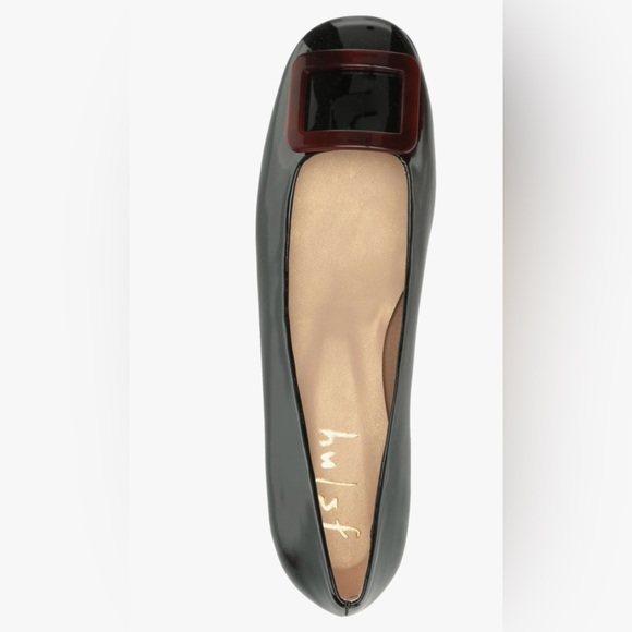 NEW, French Sole FS/NY Womens Leather Drum2 Ballet Flats Buckle Accent Size 8 - Picture 2 of 14
